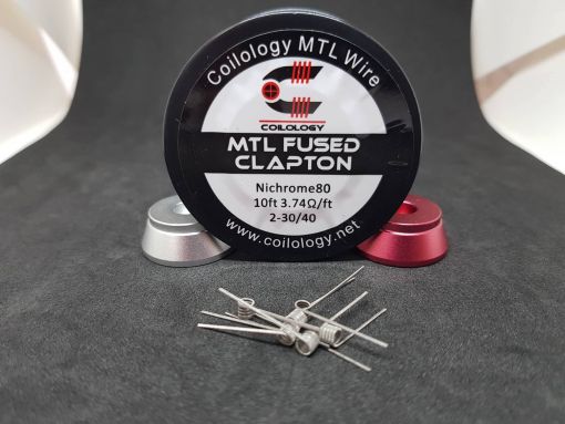 Coilology Ni80 nichrome wire - MTL Fused Clapton - 3,04 m