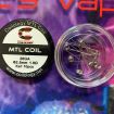 Coilology pre-coiled kanthal spirals for MTL - 1,8 ohm, 10pcs