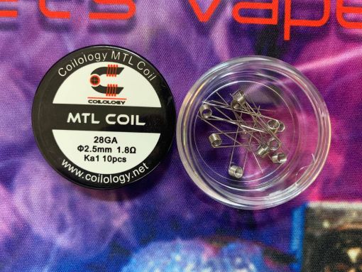 Coilology pre-coiled kanthal spirals for MTL - 1,8 ohm, 10pcs