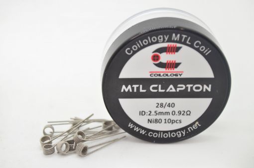 Coilology coils for MTL Clapton Ni80, 10pcs