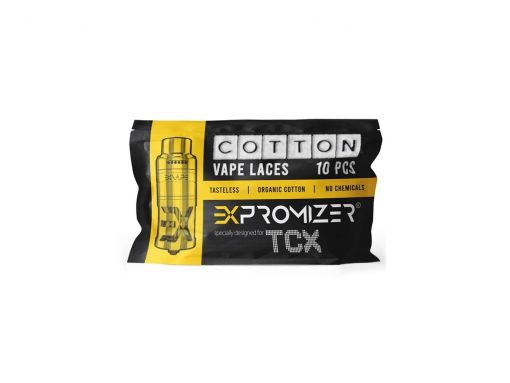 Exvape eXpromizer TCX smart cotton strips - 10pcs