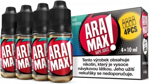 Mentol / Menthol - Aramax liquid - 4x10ml