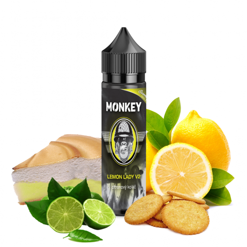 Monkey Liquid - Lemon Lady V2 12ml Longfill