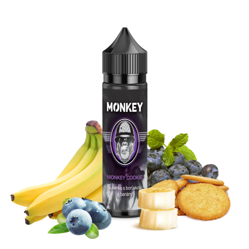 Monkey Liquid - Monkey Cookie 12ml Longfill