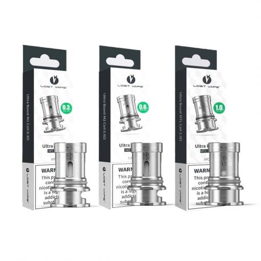 Replacement coil MTL 1,0 ohm pro Lost Vape Ultra Boost pro série Ultra / BTB / Thelema / Ursa a další