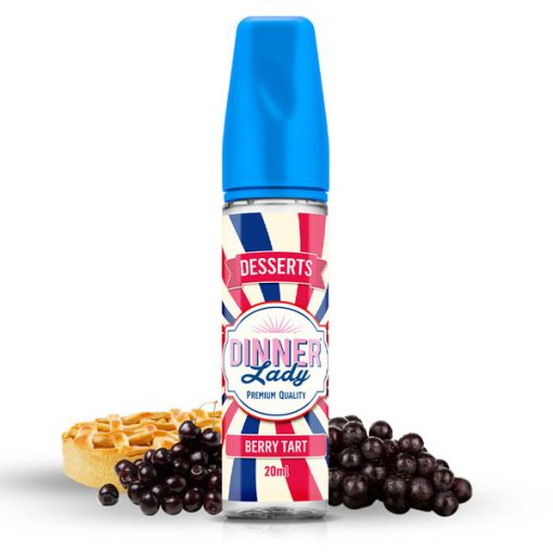 Dinner Lady - Classic - Berry Tart 20ml Longfill