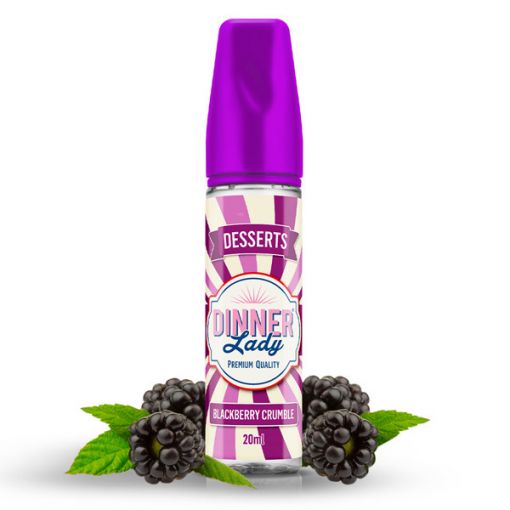 Dinner Lady - Classic - Blackberry Crumble 20ml Longfill