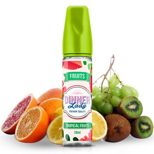 Dinner Lady - Fruits - Tropical Fruits 20ml Longfill