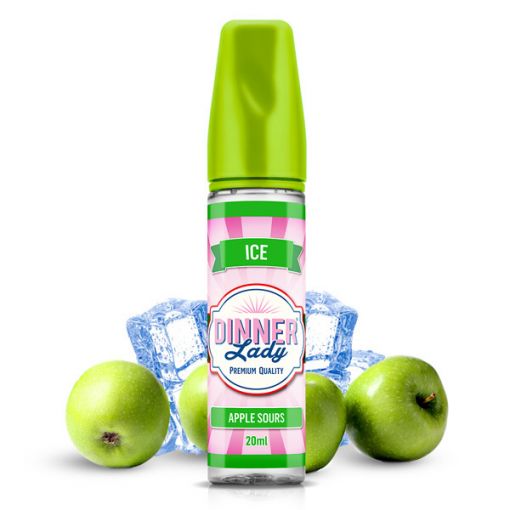 Dinner Lady - Ice - Apple Sours Ice 20ml Longfill