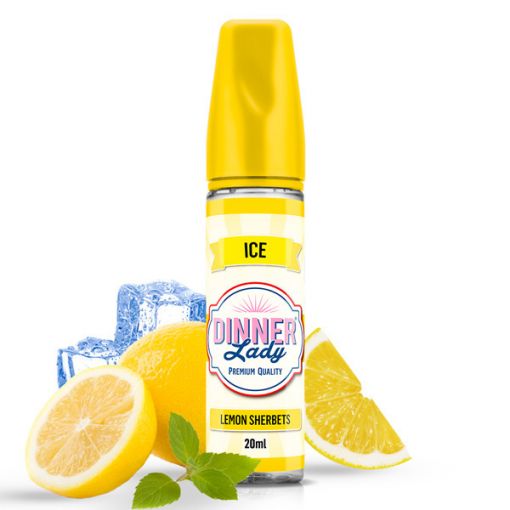 Dinner Lady - Ice - Lemon Sherbet Ice 20ml Longfill