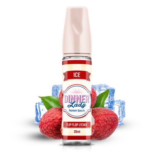 Dinner Lady - Ice - Flip Flop Lychee 20ml Longfill