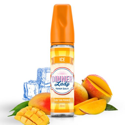 Dinner Lady - Ice - Sun Tan Mango 20ml Longfill