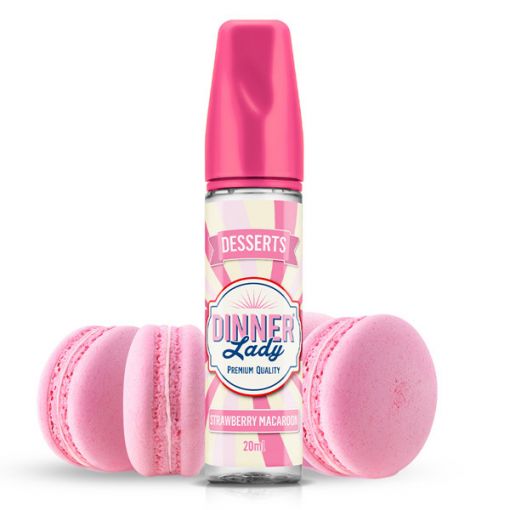 Dinner Lady - Classic - Strawberry Macaroon 20ml Longfill