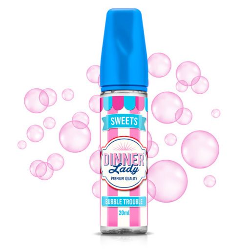 Dinner Lady - Sweets - Bubble Trouble 20ml Longfill