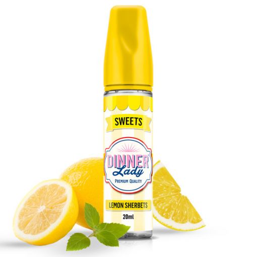 Dinner Lady - Sweets - Lemon Sherbet 20ml Longfill