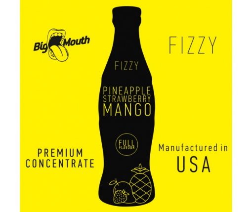 Big Mouth - Fizzy - Pineapple, strawberry, mango 10ml Flavour Concentrate