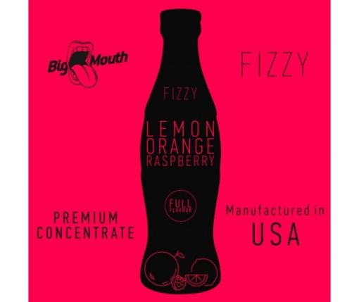 Big Mouth - Fizzy - Lemon, orange, raspberry 10ml Flavour Concentrate