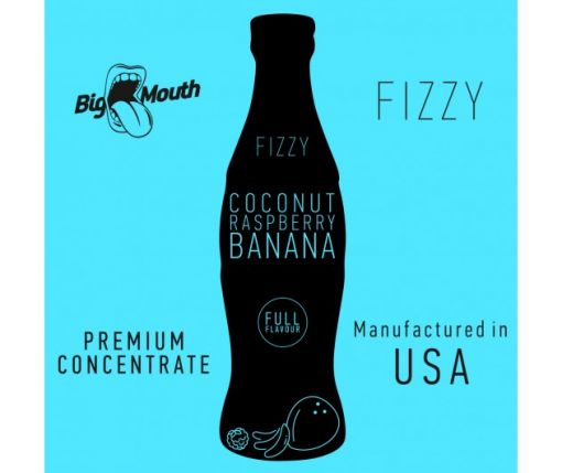 Big Mouth - Fizzy - Coconut, raspberry, banana 10ml Flavour Concentrate