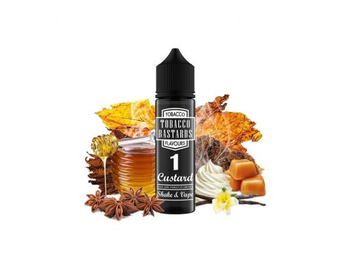 Flavormonks - Tobacco Bastards - No. 01 Custard 20ml Longfill