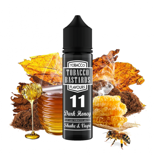 Flavormonks - Tobacco Bastards - No. 11 Dark Honey 20ml Longfill