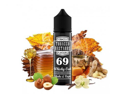 Flavormonks - Tobacco Bastards - No. 69 Whisky Oak 20ml Longfill