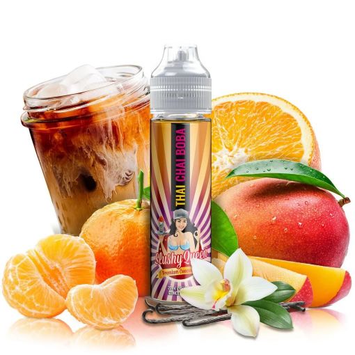 PJ Empire - Slushy Queen - Thai Chai Boba On The Roxx 10ml Longfill