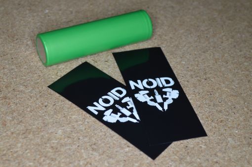 NOID VAPE shrink wrap for 18650 batteries