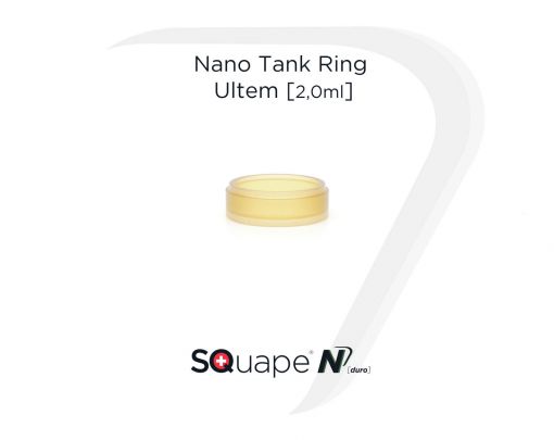 SQuape N[duro] Nano Ultem 2ml replacement glass