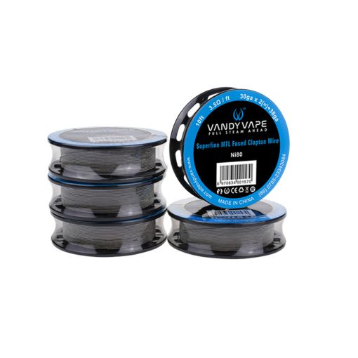 Vandy Vape nichrome wire Superfine MTL Fused Clapton Ni80, 3,04m - 30*2 + 38GA 3,5ohm/ft