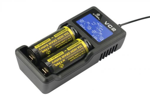 XTAR VC2 S LCD USB NABÍJEČKA - 2 sloty