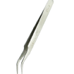 Curved metal tweezers ESD15