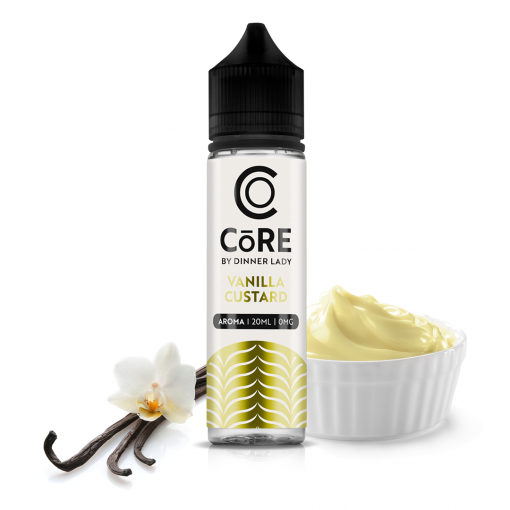 Core by Dinner Lady - Vanilla Custard 20ml Longfill