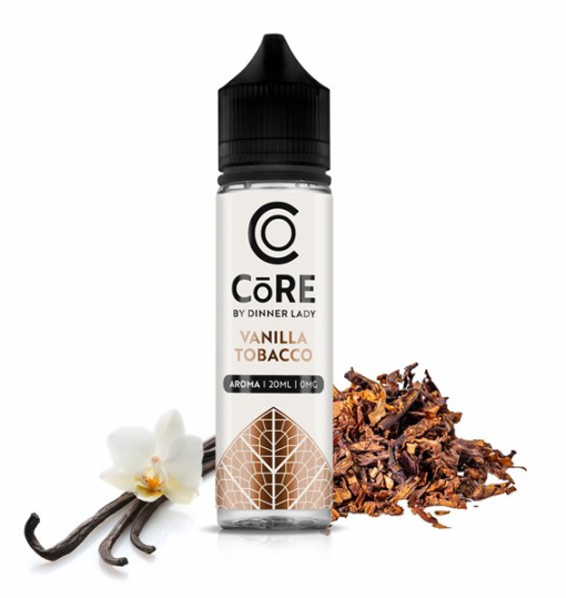 Core by Dinner Lady - Vanilla Tobacco 20ml Longfill