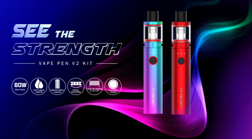 Electronic cigarette SMOK Vape Pen V2 VAPORISM