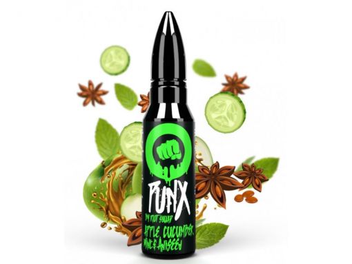 Příchuť Riot Squad - PUNX - Apple, Cucumber, Mint & Aniseed 15ml