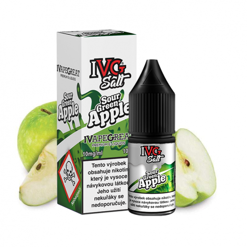 IVG Salt - Sour Green Apple 10ml