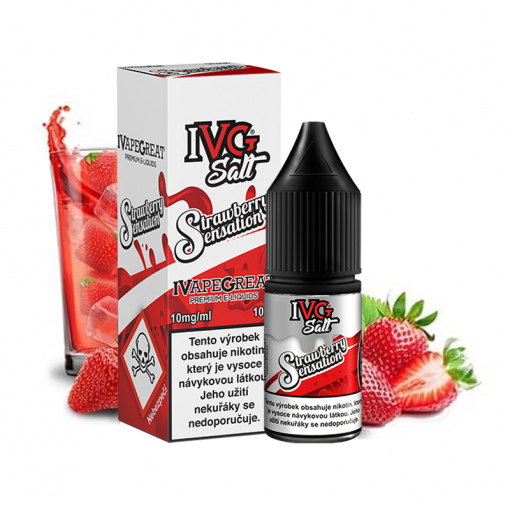 IVG Salt - Strawberry Sensation 10ml