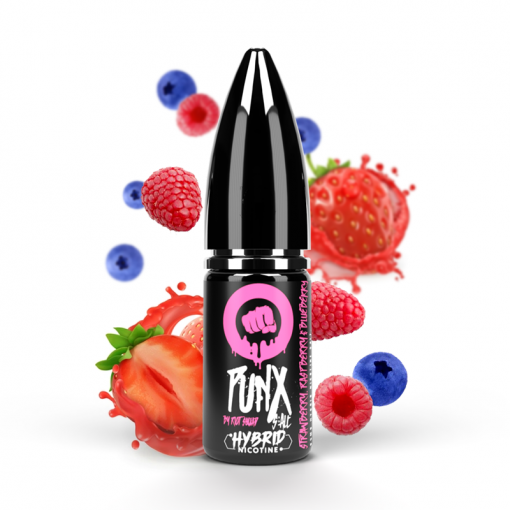 NicSalt Riot S:ALT Hybrid - Strawberry, Raspberry and Blueberry 10ml