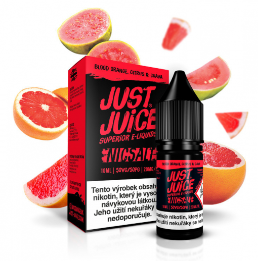 Just Juice Salt - Blood Orange, Citrus and Guava - 20mg/ml