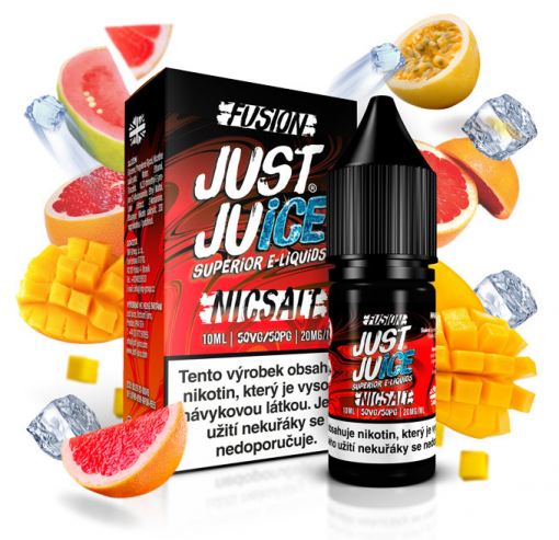 Just Juice Salt - Fusion Mango and Blood Orange On Ice - 20mg/ml