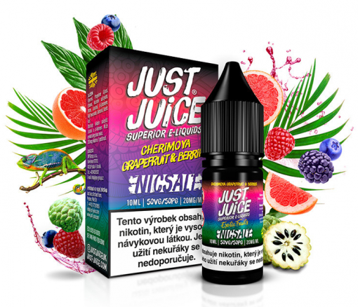 Just Juice Salt - Cherimoya Grapefruit and Berries - 20mg/ml