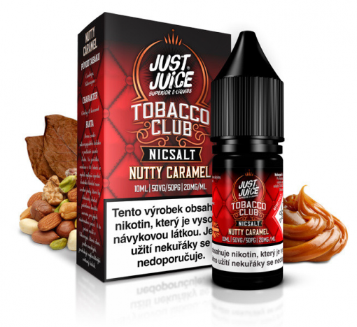 Just Juice Salt - Tobacco Nutty Caramel - 20mg/ml