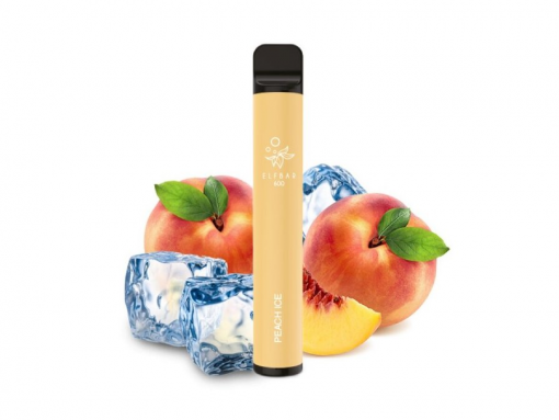 ELF BAR 600 jednorázová ecigareta Peach Ice - 20mg