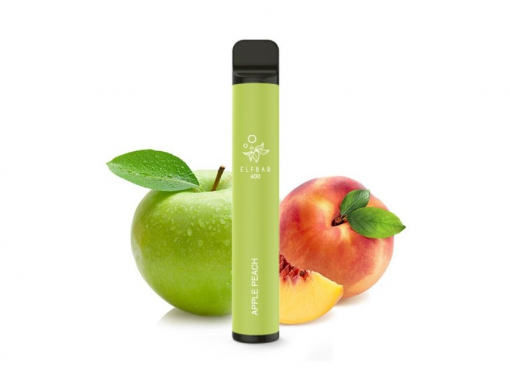 ELF BAR 600 jednorázová ecigareta Apple Peach - 20mg