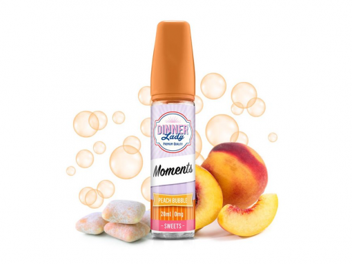 Příchuť Dinner Lady Moments Peach Bubble 20ml