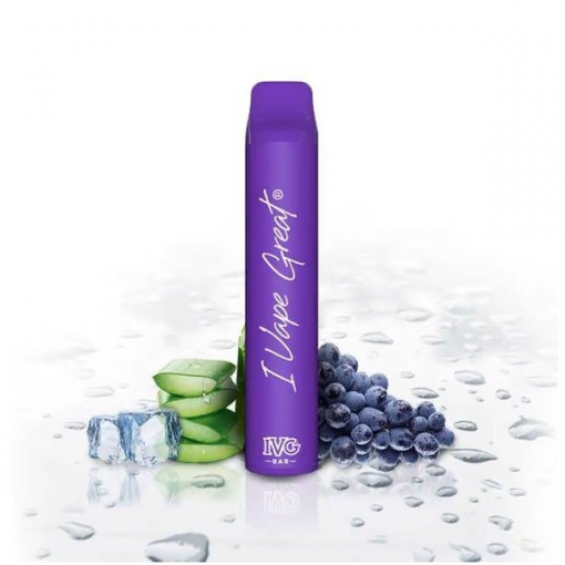 IVG Bar Plus - Aloe Grape Ice - disposable cigarette