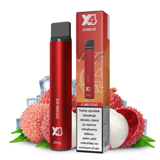 X4 Bar Lychee Ice - disposable ecigarette