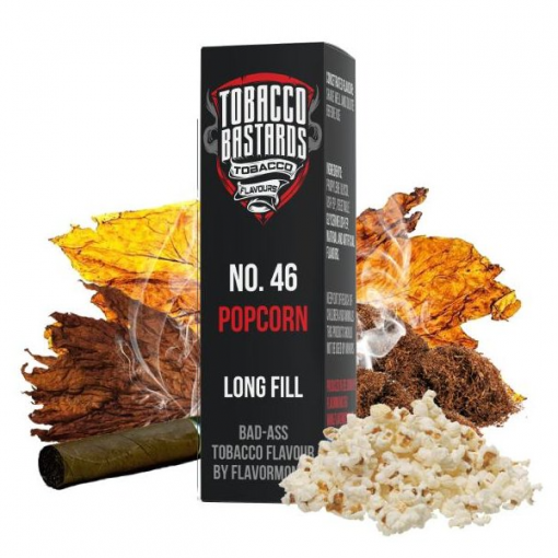 Flavormonks - Tobacco Bastards - No. 46 Popcorn 20ml Longfill