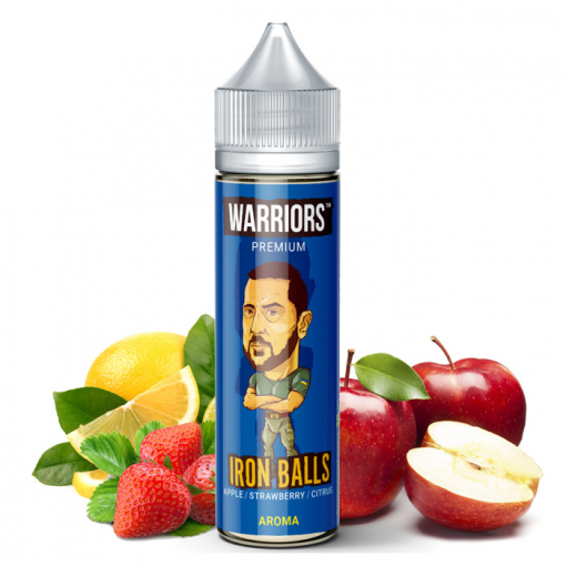 Příchuť Warriors: Iron Balls - Jablko, jahoda, citrusy - 20ml