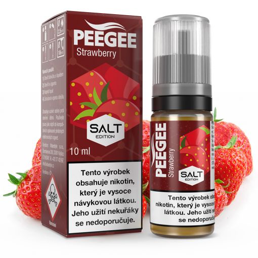 PEEGEE Salt - Strawberry 10ml 50/50 VG/PG